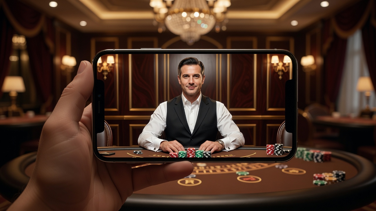 Live Casino op je Telefoon - spinfin casino app